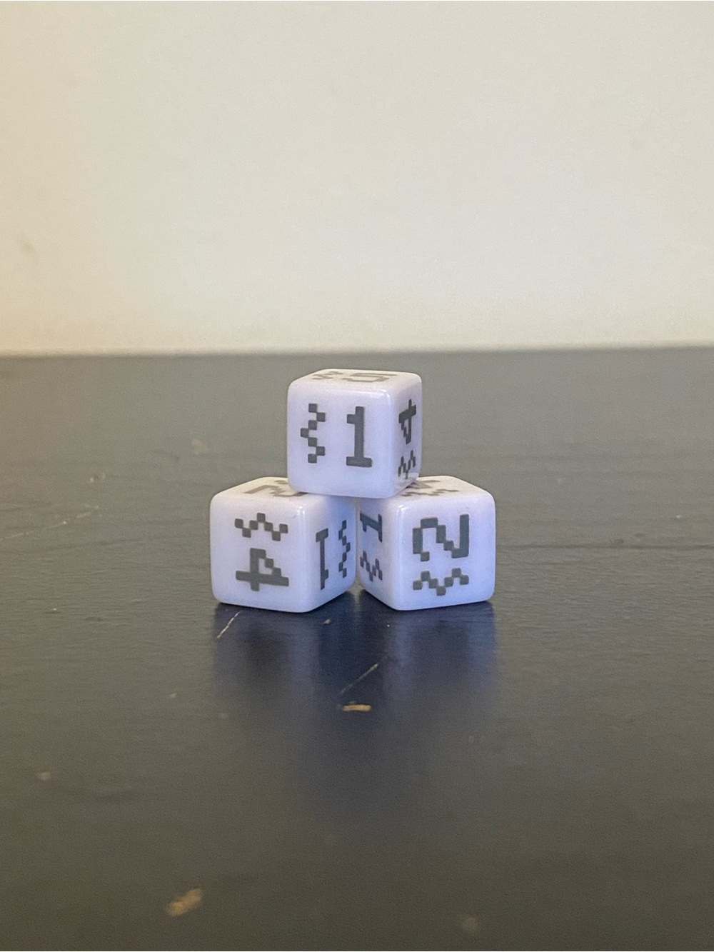 Turn One Gaming Supplies Space Invaders Dice Game ~ 3 Laser Dice ONLY